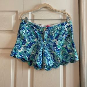 Lilly Pulitzer buttercup shorts 8 Excellent condition